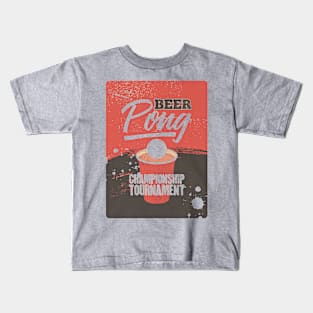 Beer Pong Kids T-Shirt